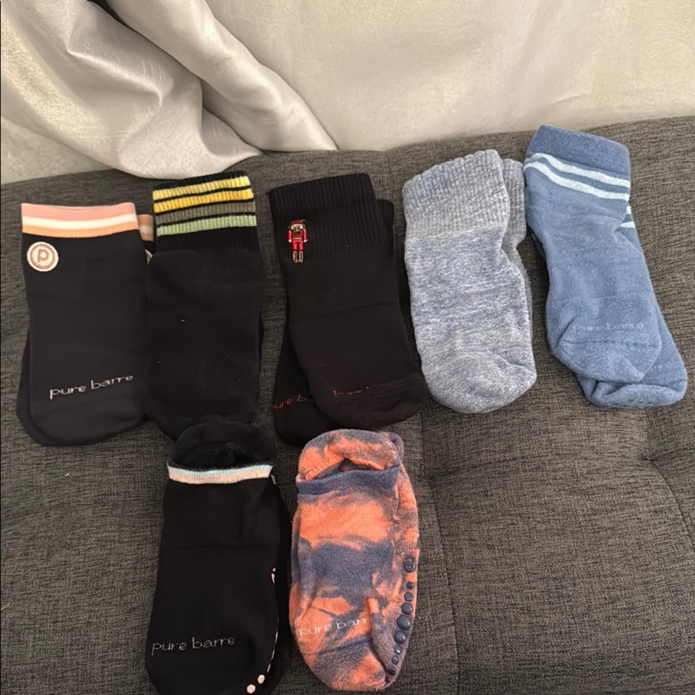 Pure Barre/Tavi Socks